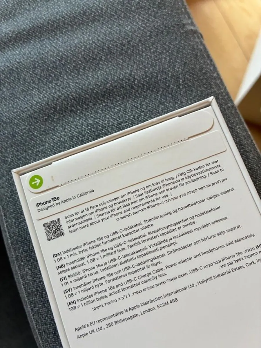 Iphone 16E 128GB White - Image 3