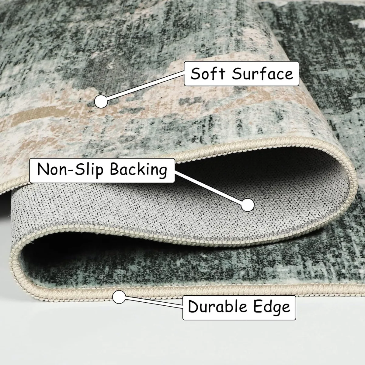 240x340cm Large Modern Abstract Rugs Living Room - Image 3