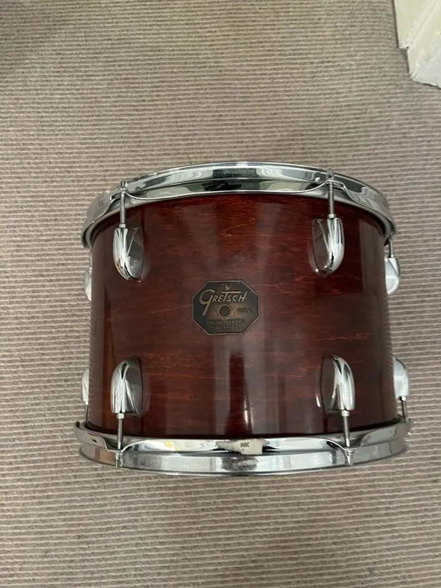 PRICE DROP Gretsch Stop Sign Badge Vintage Rack Tom 1970s - Image 1