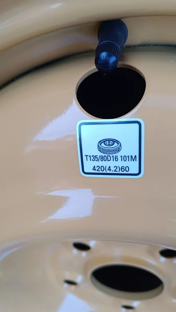 Honda Civic Spare Wheel (Space Saver)  New/Unused - Image 2