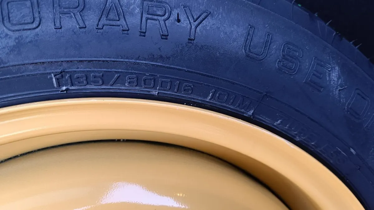 Honda Civic Spare Wheel (Space Saver)  New/Unused - Image 3