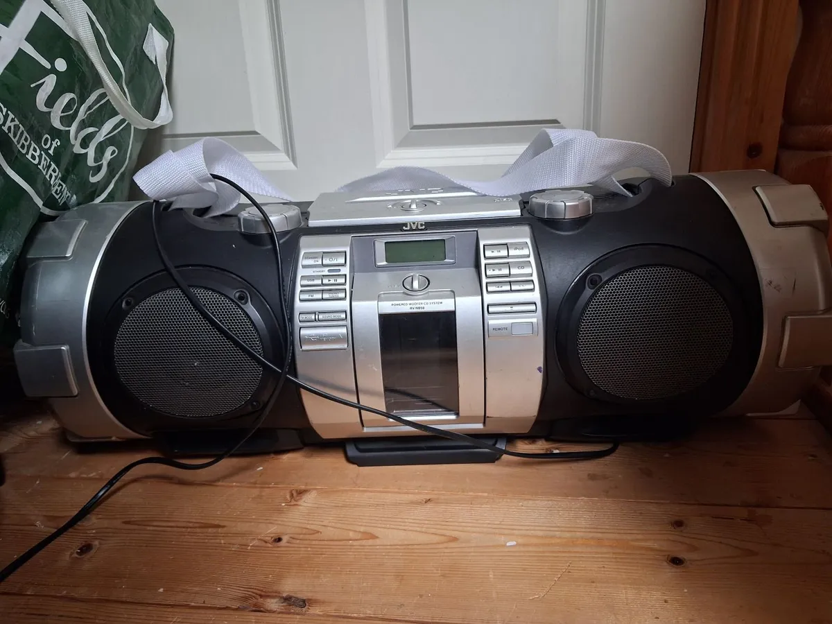 Stereo hifi portable cd usb radio iphone - Image 2