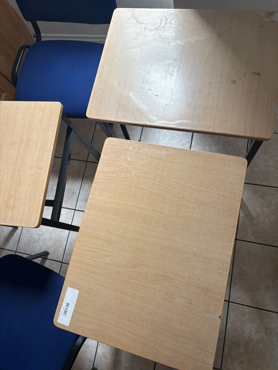 Study desks and chairs - Image 1