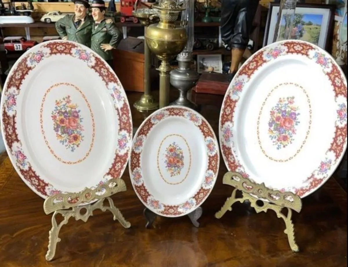 Three Arklow Pottery Platters