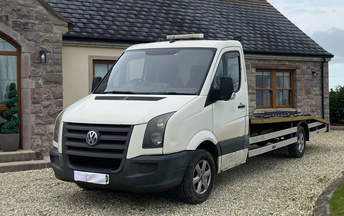 Volkswagen Crafter car transporter recovery - Image 1