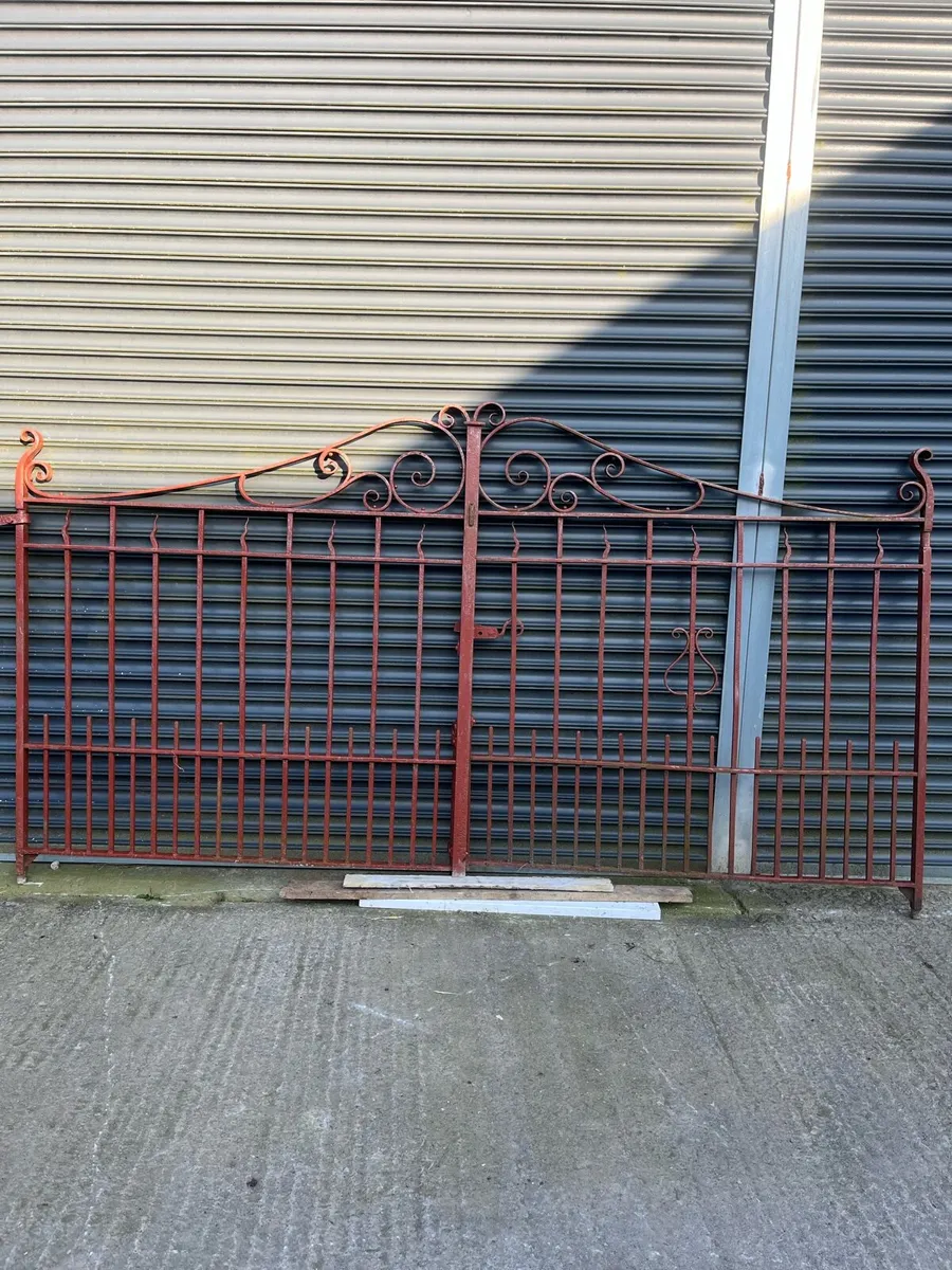 Pair of Antique Gates - Image 1