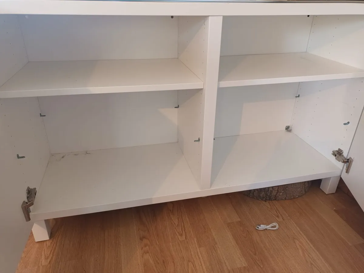 Ikea Besta white sideboard - Image 2