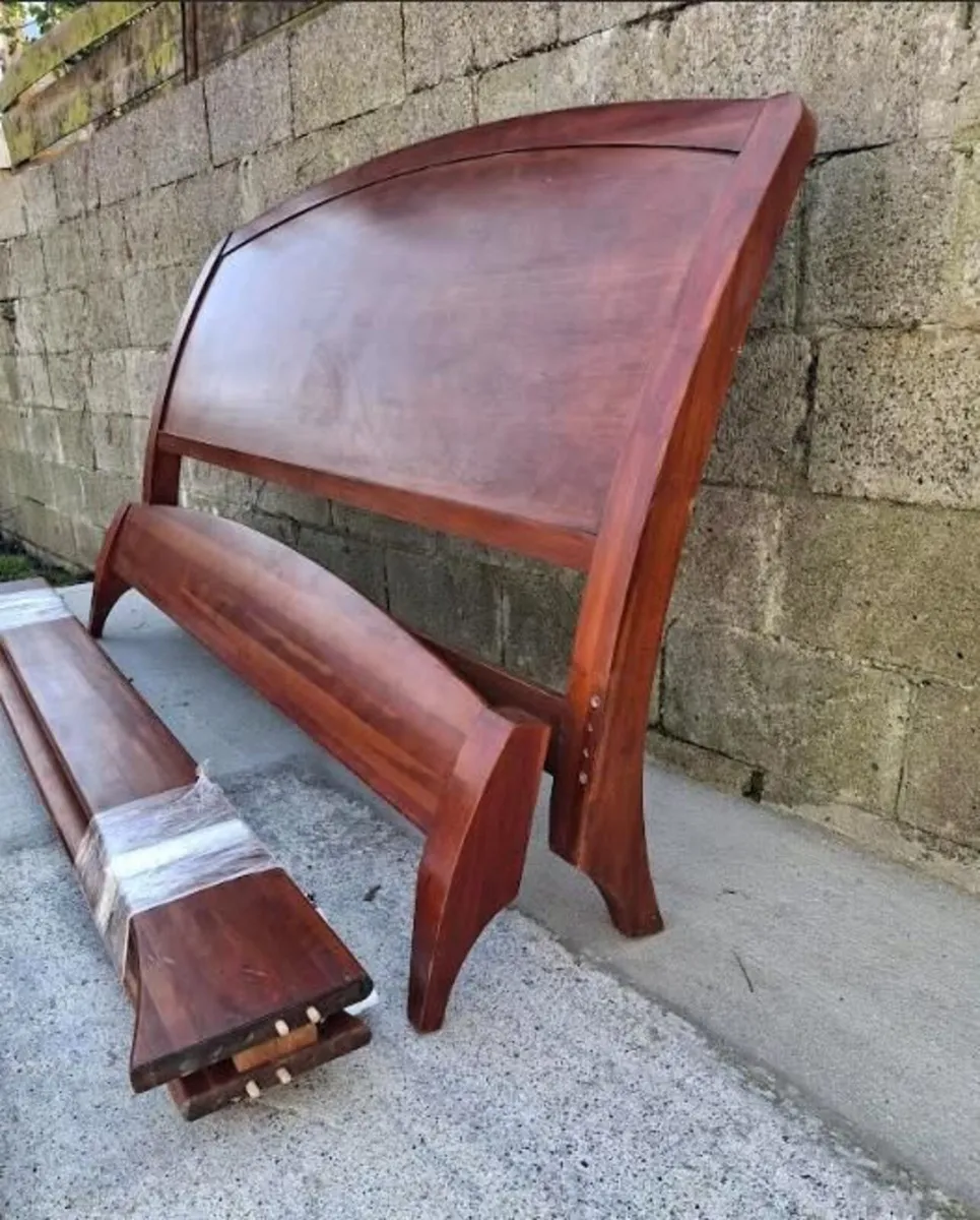 Cherrywood superking bed by Willis & Gambier - Image 3