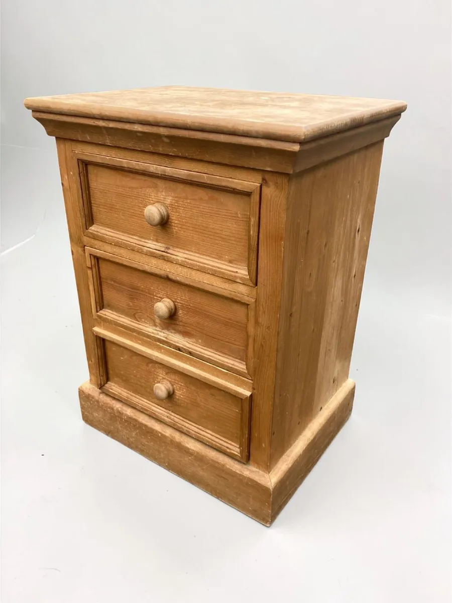 Pine Locker - 3 Drawer - Image 3