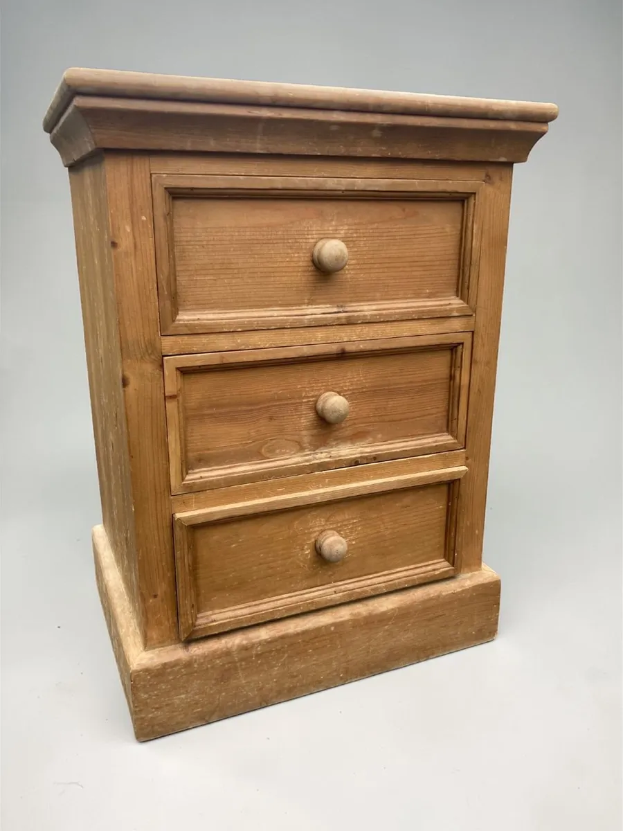 Pine Locker - 3 Drawer - Image 2