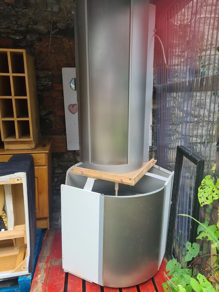 2 x soft close rotary table corner carousel storag - Image 3