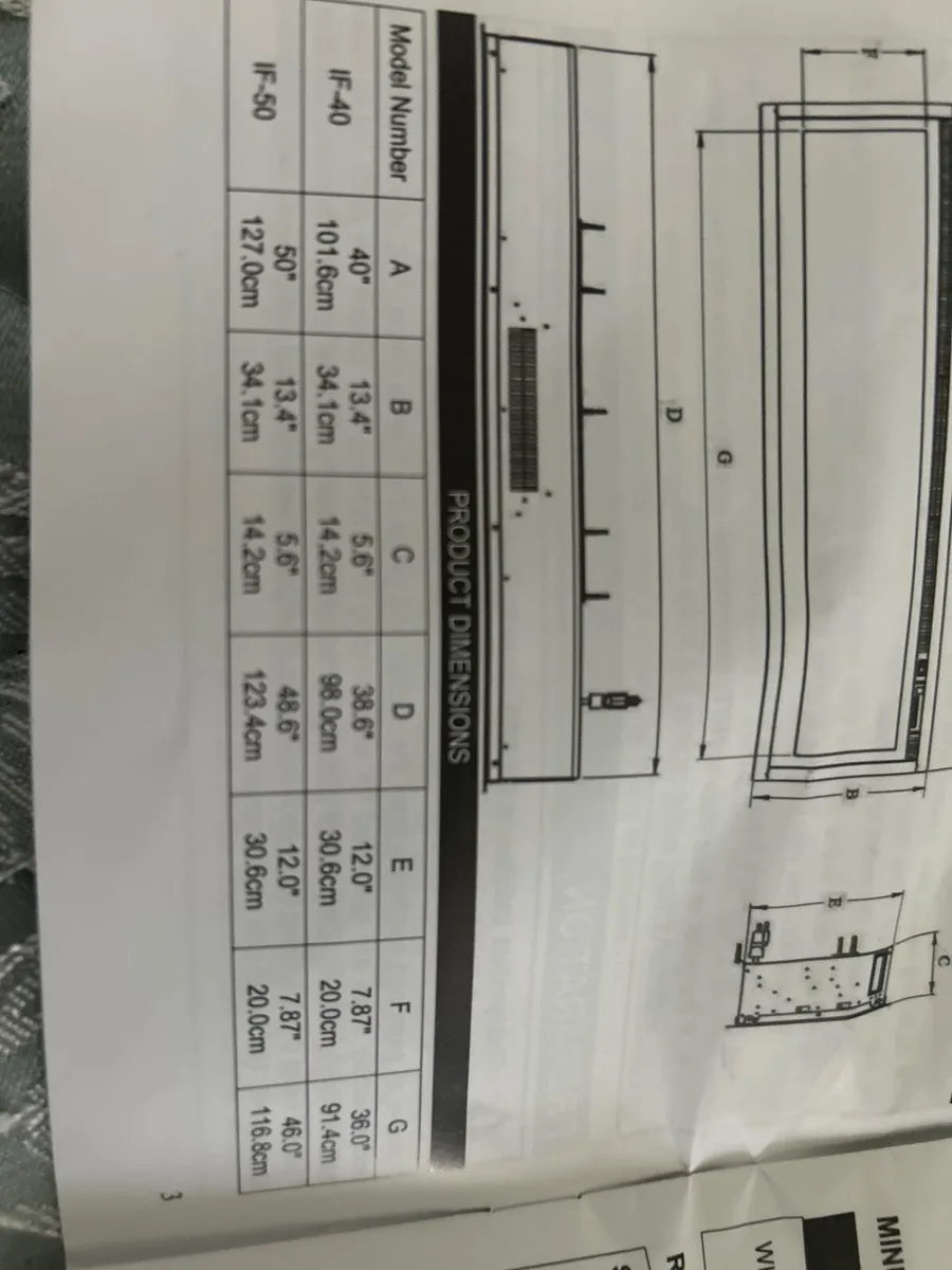 Electric Fire for Sale - Image 3