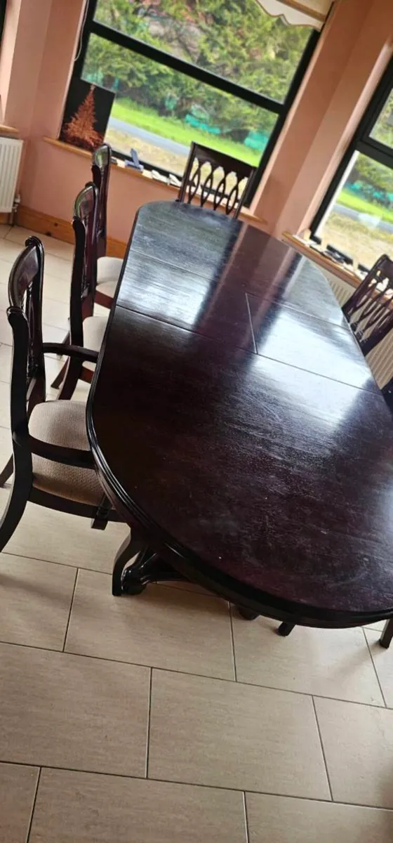 Vintage Mahogany Table - Image 2