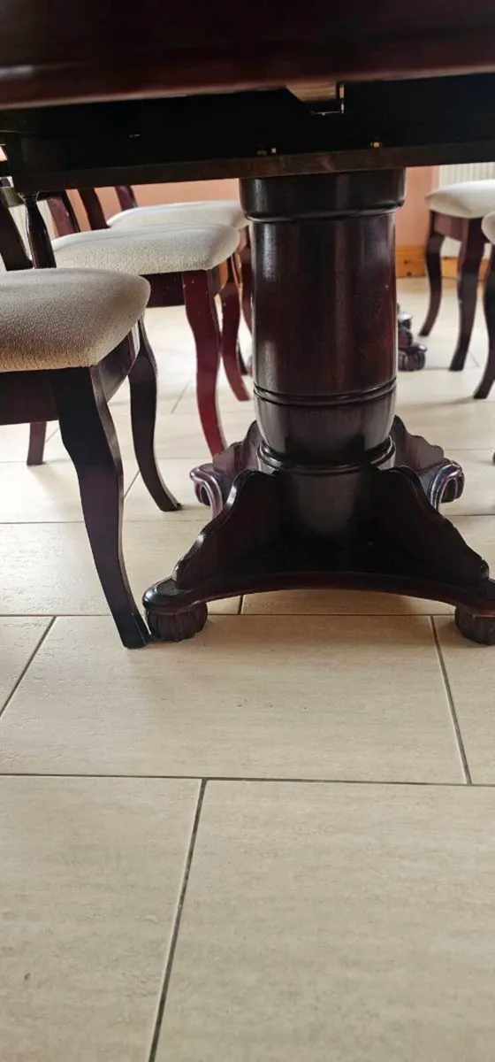 Vintage Mahogany Table - Image 3