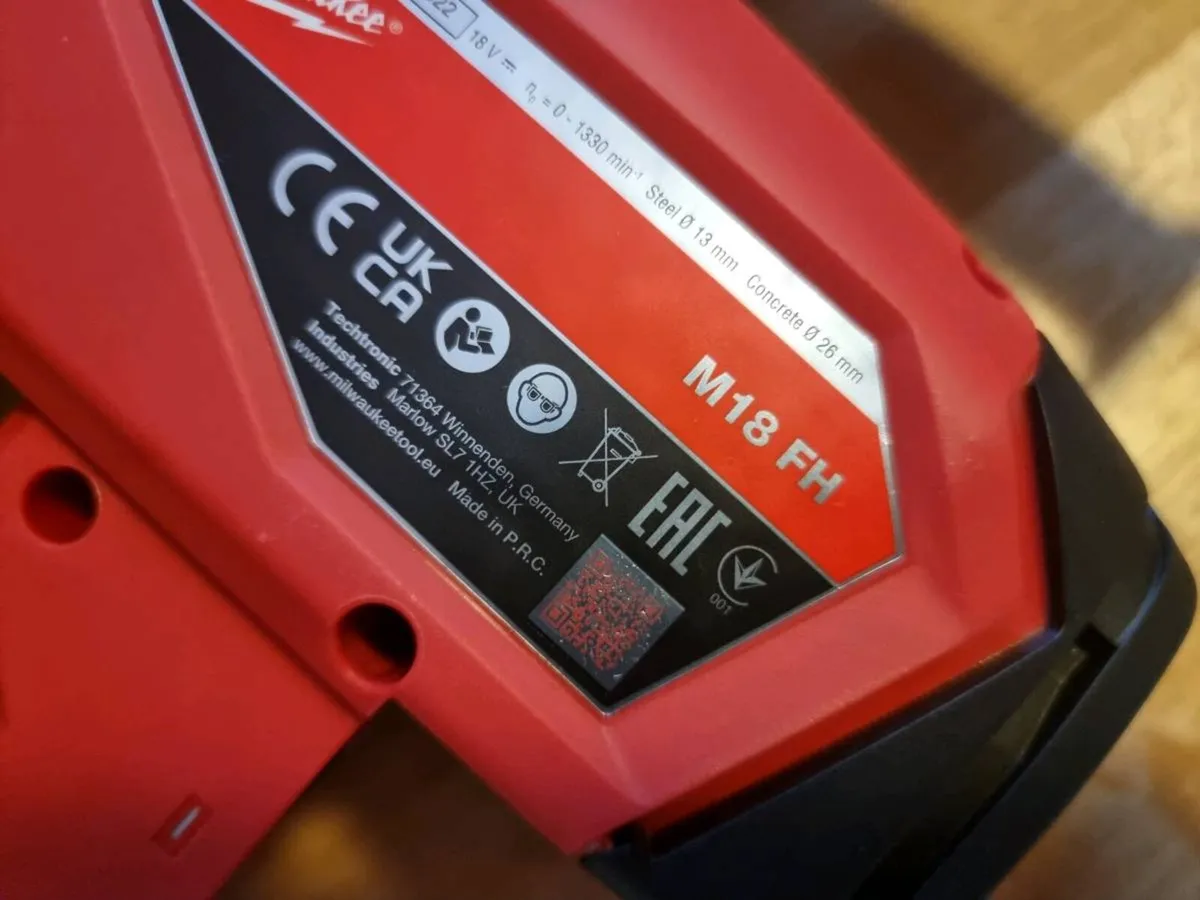 Milwaukee M18FH Fuel SDS-PLUS Hammer Drill Body - Image 4