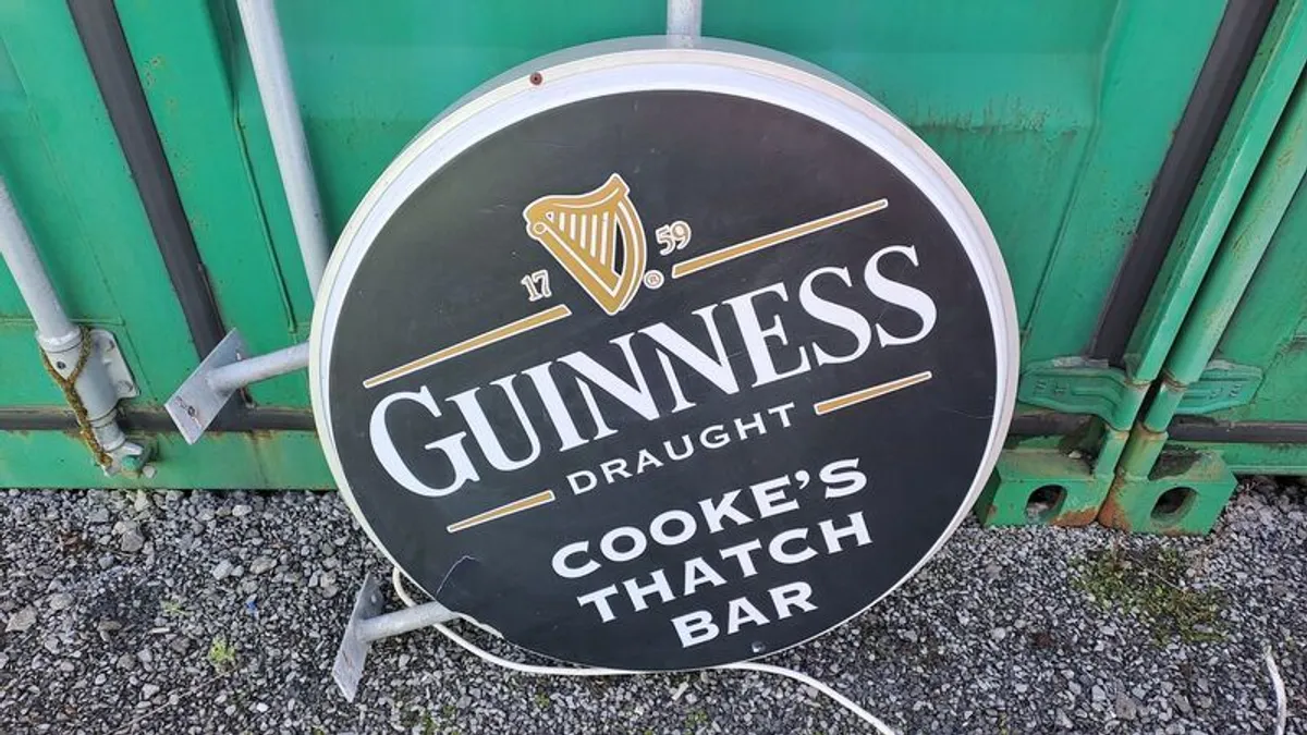 guinness light up sign - Image 2