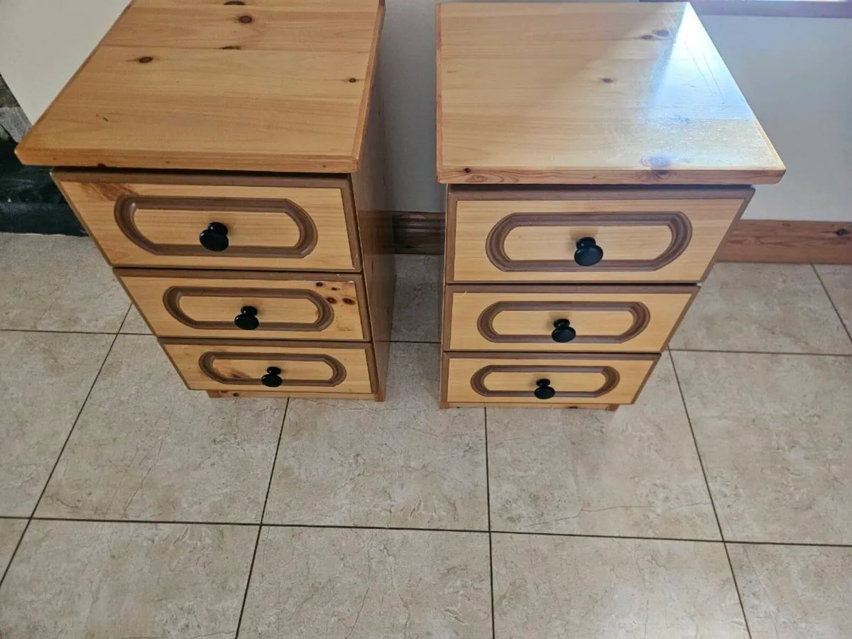 Bedside lockers - Image 1