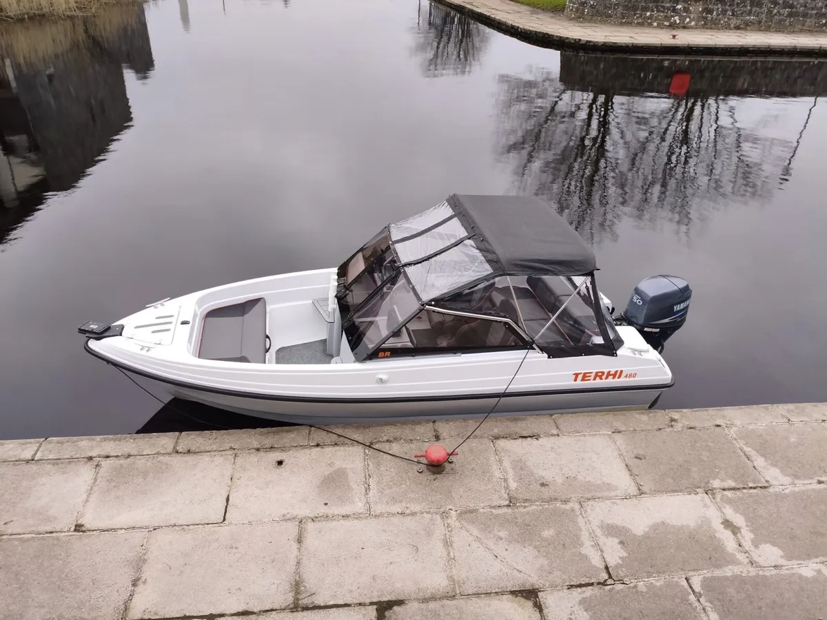 TERHI 480BR BOAT AND TRAILER FOR SALE - Image 4