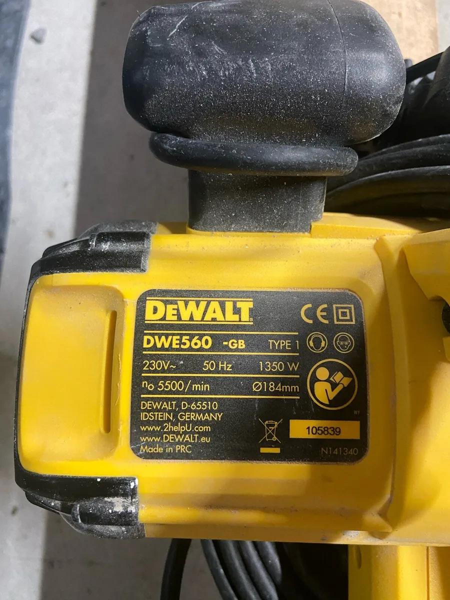 Dewalt circular saw and Stanley drills - Image 2