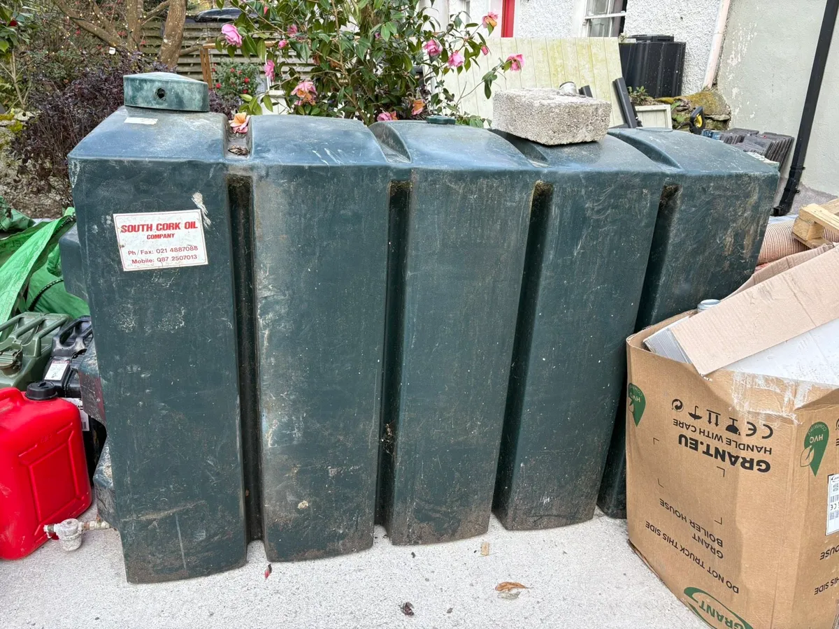 1000 lt oil tank and firebird boiler - Image 2