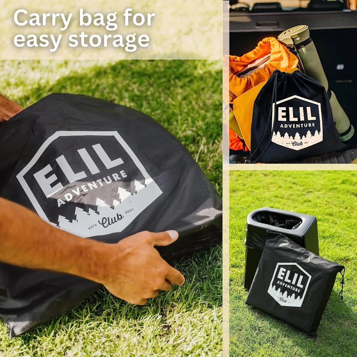 Portable Camping Toilet - Brand New - Out the box - Image 1