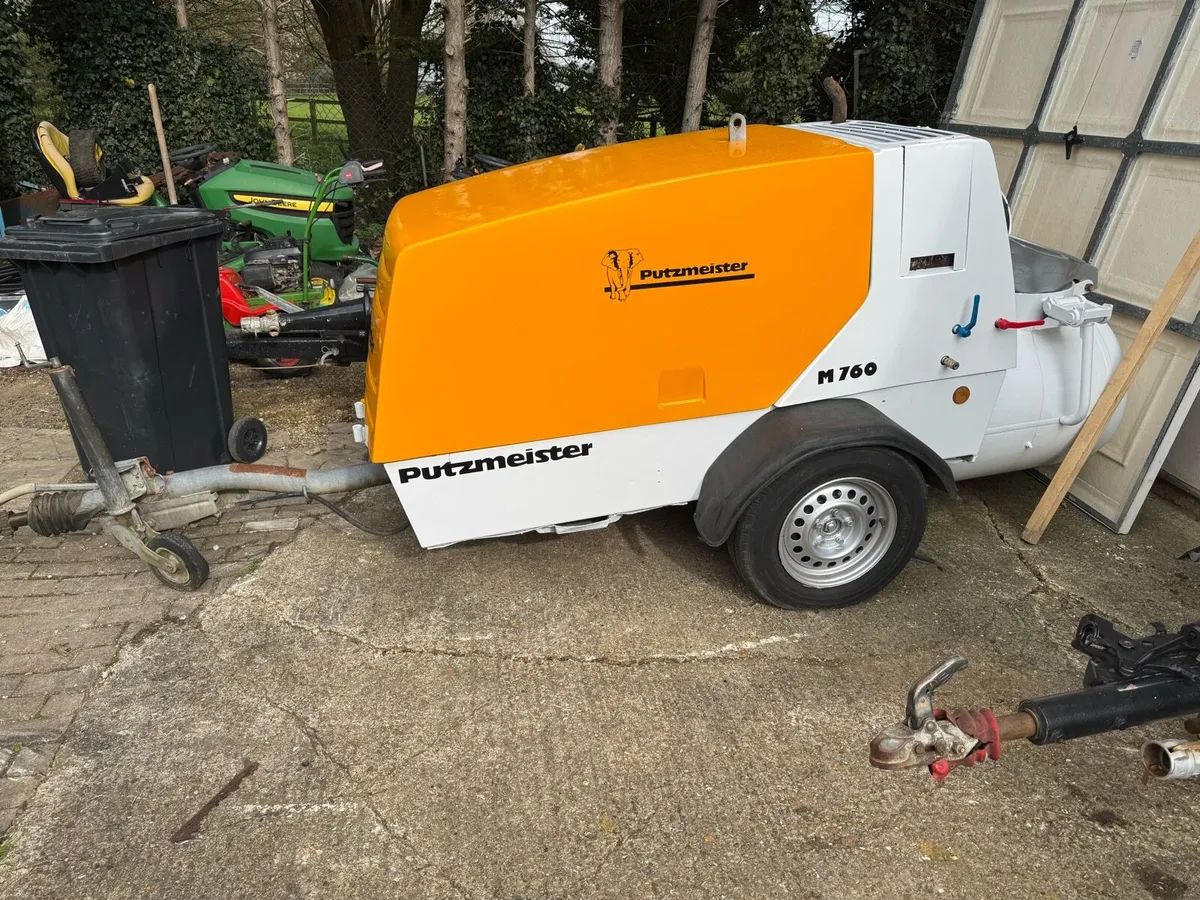 Putzmeister m760 screed pump ,screed pump - Image 1