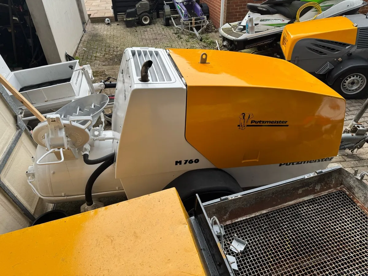 Putzmeister m760 screed pump ,screed pump - Image 4