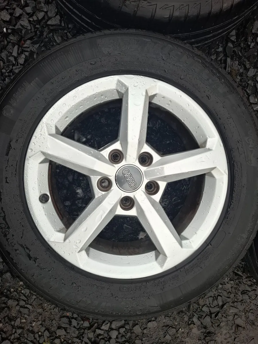 16" Audi,  Vw,  Seat,  Skoda Alloys with tyres - Image 1