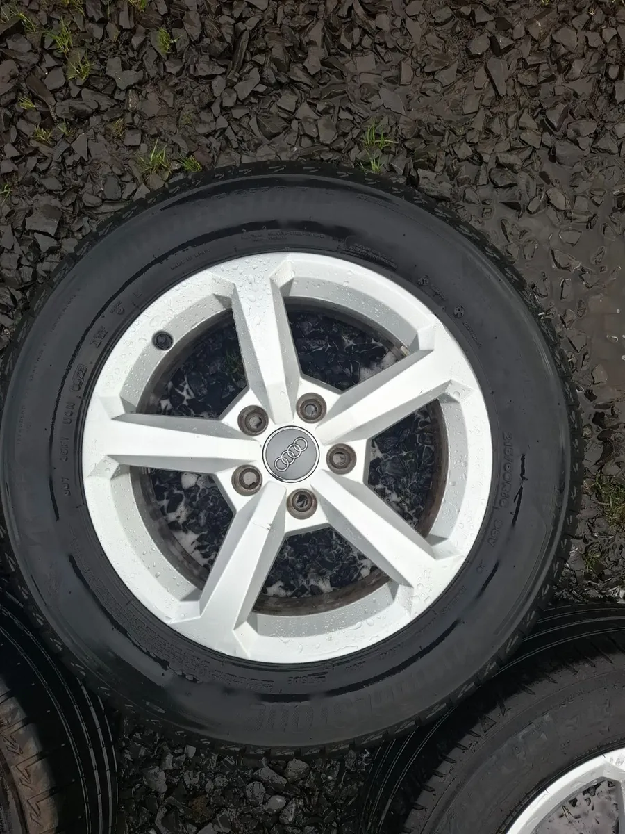 16" Audi,  Vw,  Seat,  Skoda Alloys with tyres - Image 3