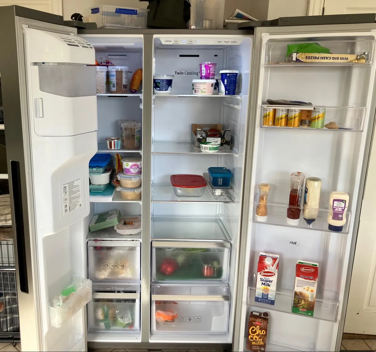 Fridge freezer Samsung double door - Image 4