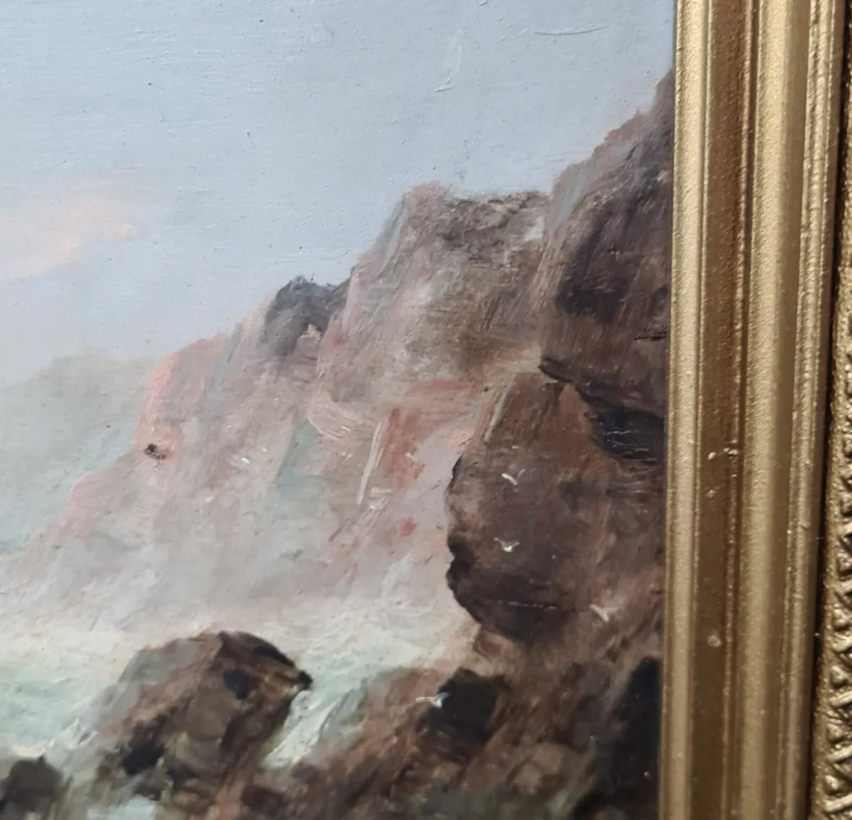 Superb oil on board painting after Edwin Hayes - Image 4