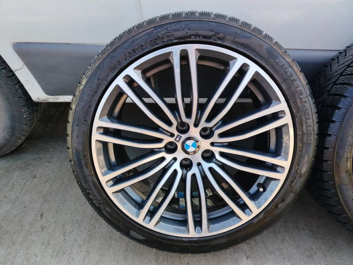 19" BMW 5 series Msport alloys - Image 3