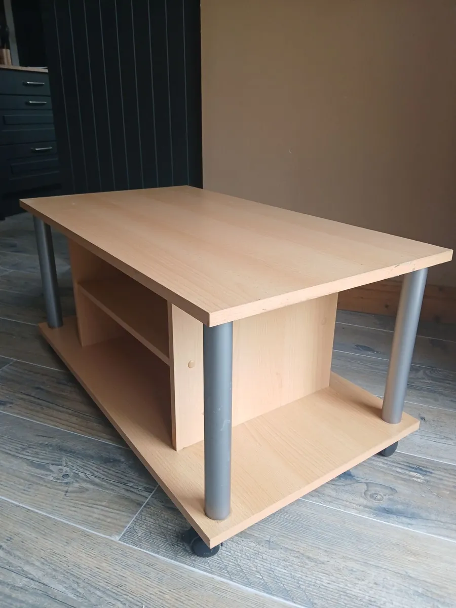 TV stand on wheels - Image 2