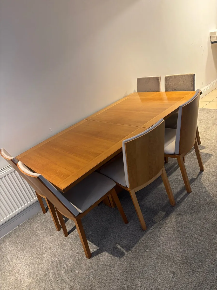 Skovby Danish Hardwood Expandable table - Image 1