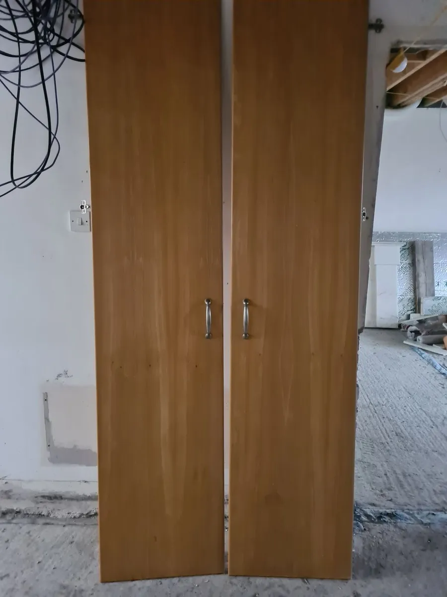 2 x pairs of Fitted Wardrobe doors