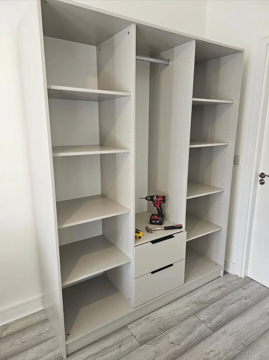 Wardrobe NELLY 155cm Cashmere *FREE DELIVERY - Image 4