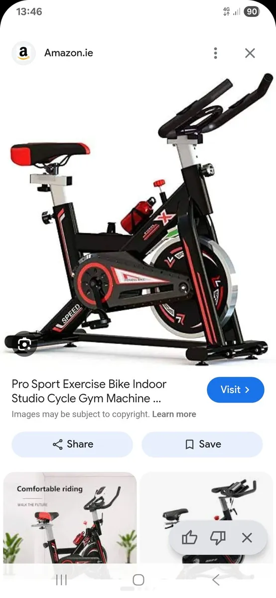 Excercise bike excellent condition - Image 1