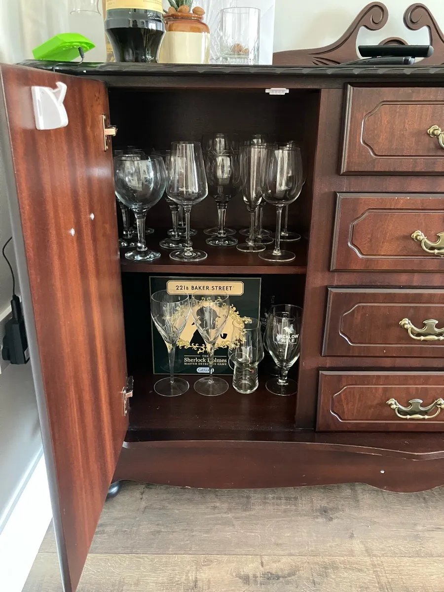 Wooden vintage sideboard - Image 3