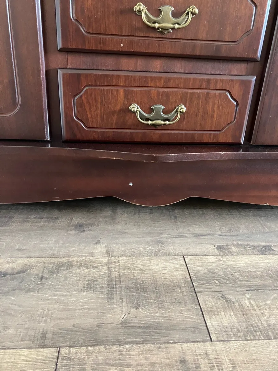 Wooden vintage sideboard - Image 2