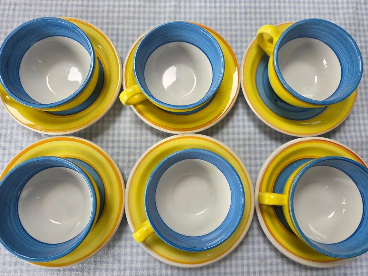 6 cups and 6 saucers - Image 4