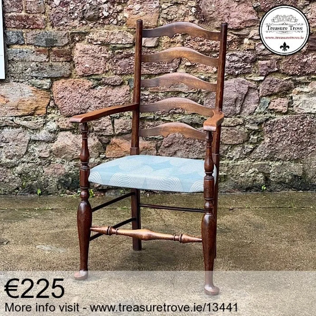 Vintage Antique Armchair Carver Elbow Chair - Image 3