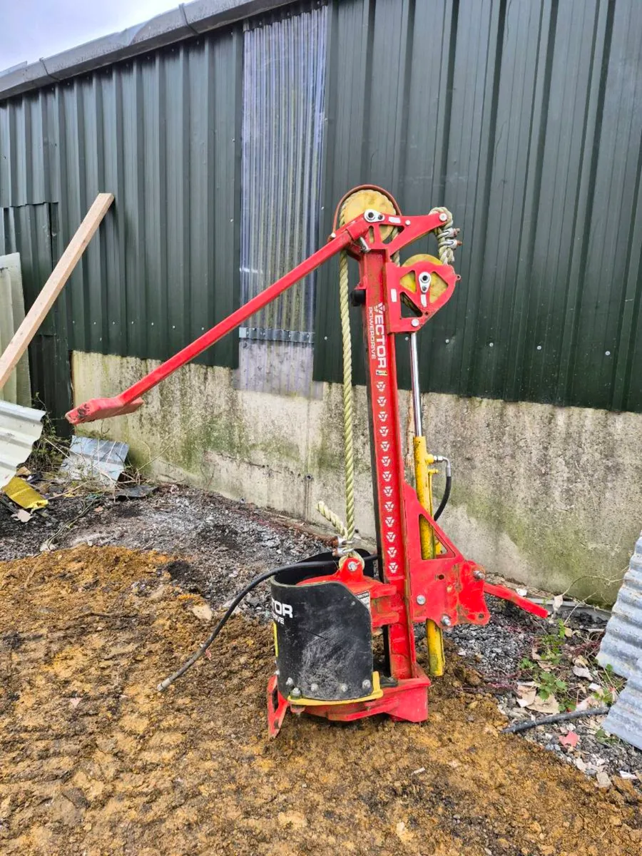 Stake driver for mini digger - Image 1