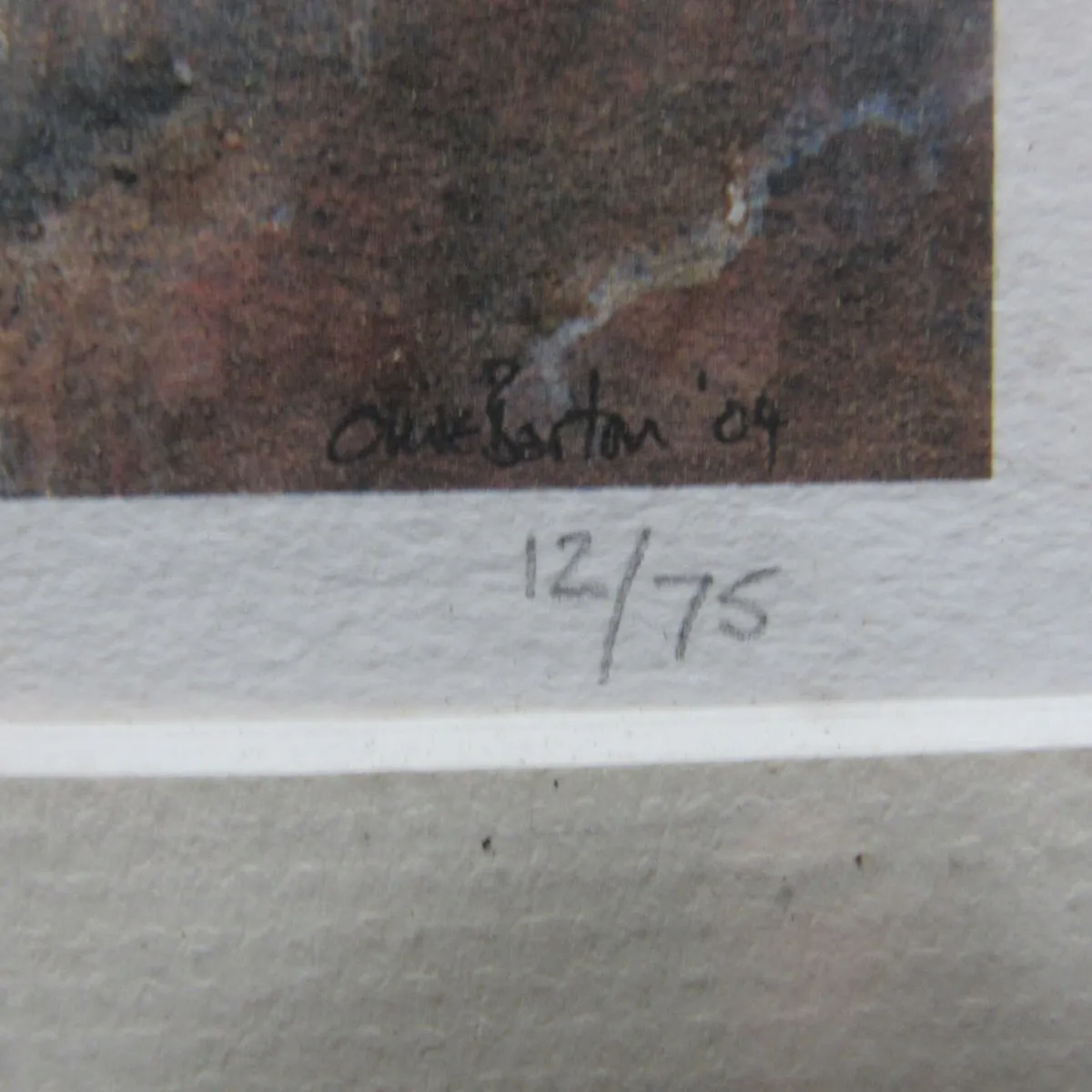 Framed Lighthouse Print Duncannon Wexford Signed - Image 3