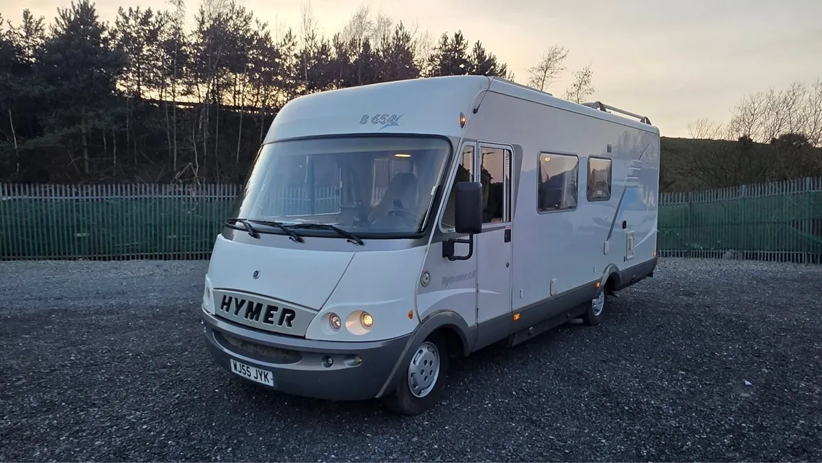 Fiat Ducato Hymer motorhome - Image 1