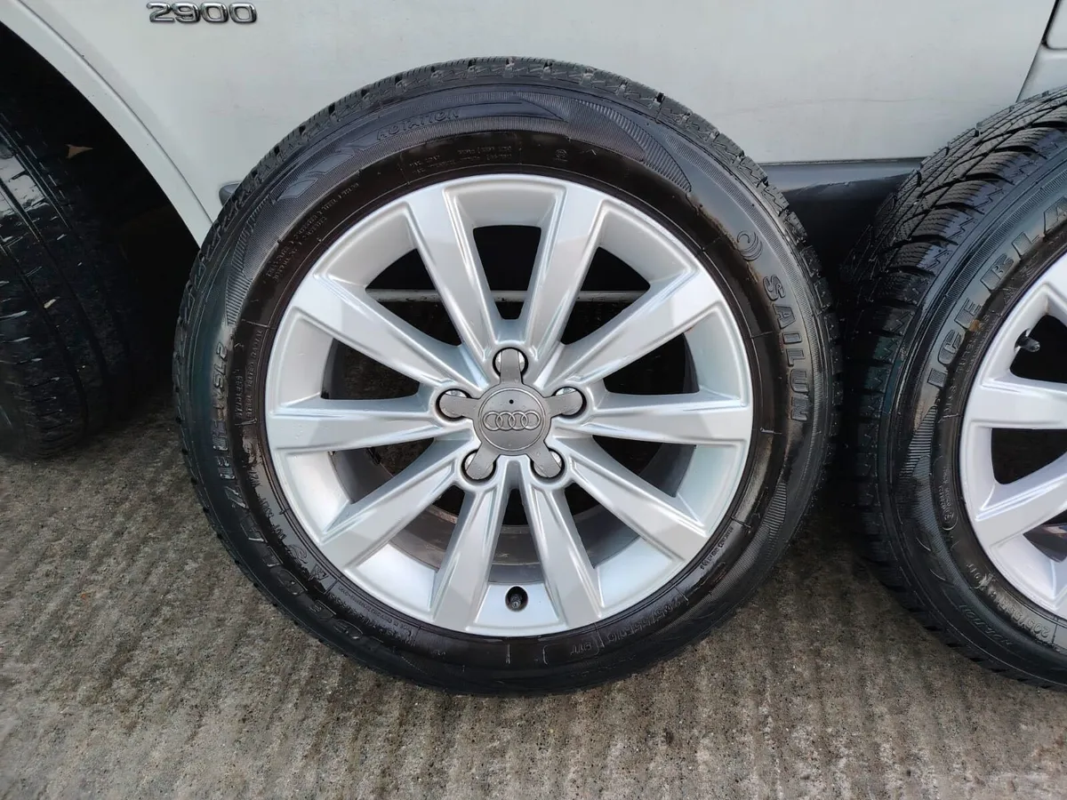 16" Audi alloy wheels, very good tyres - Image 3