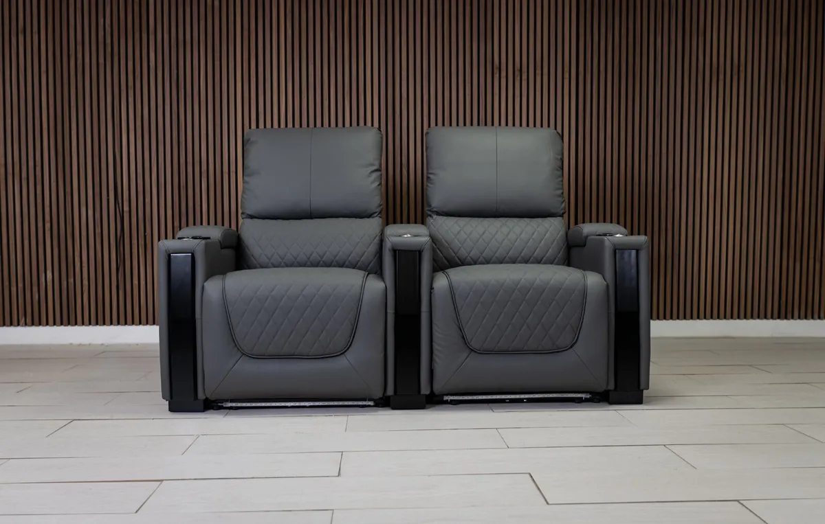 2 Seater Sienna Electric Leather Recliner Sofa - Image 3