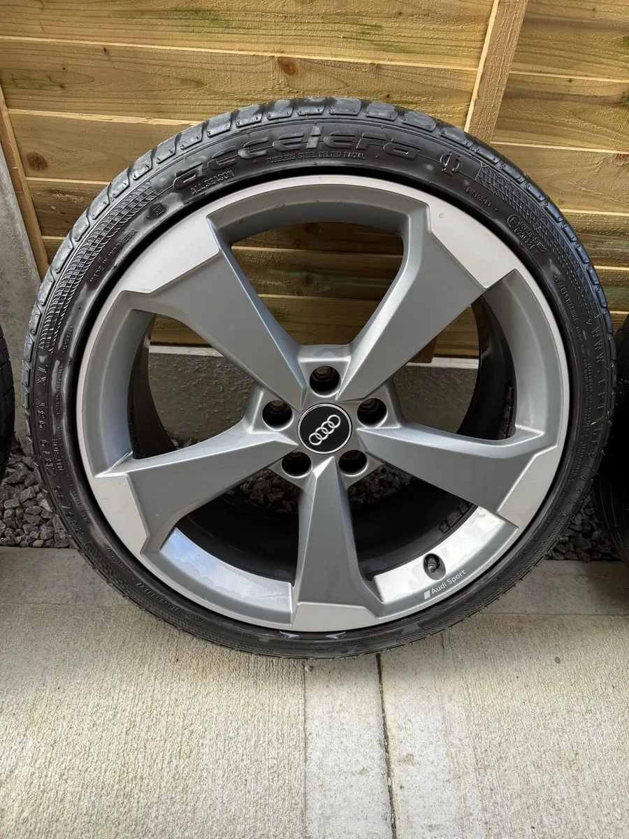 19” Audi TTRS wheels and tyres - Image 4