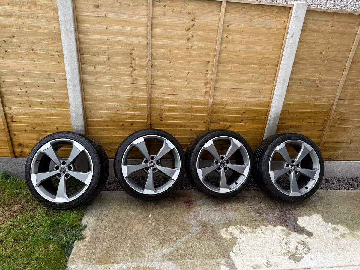 19” Audi TTRS wheels and tyres - Image 2