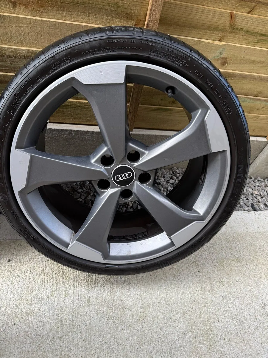 19” Audi TTRS wheels and tyres - Image 3
