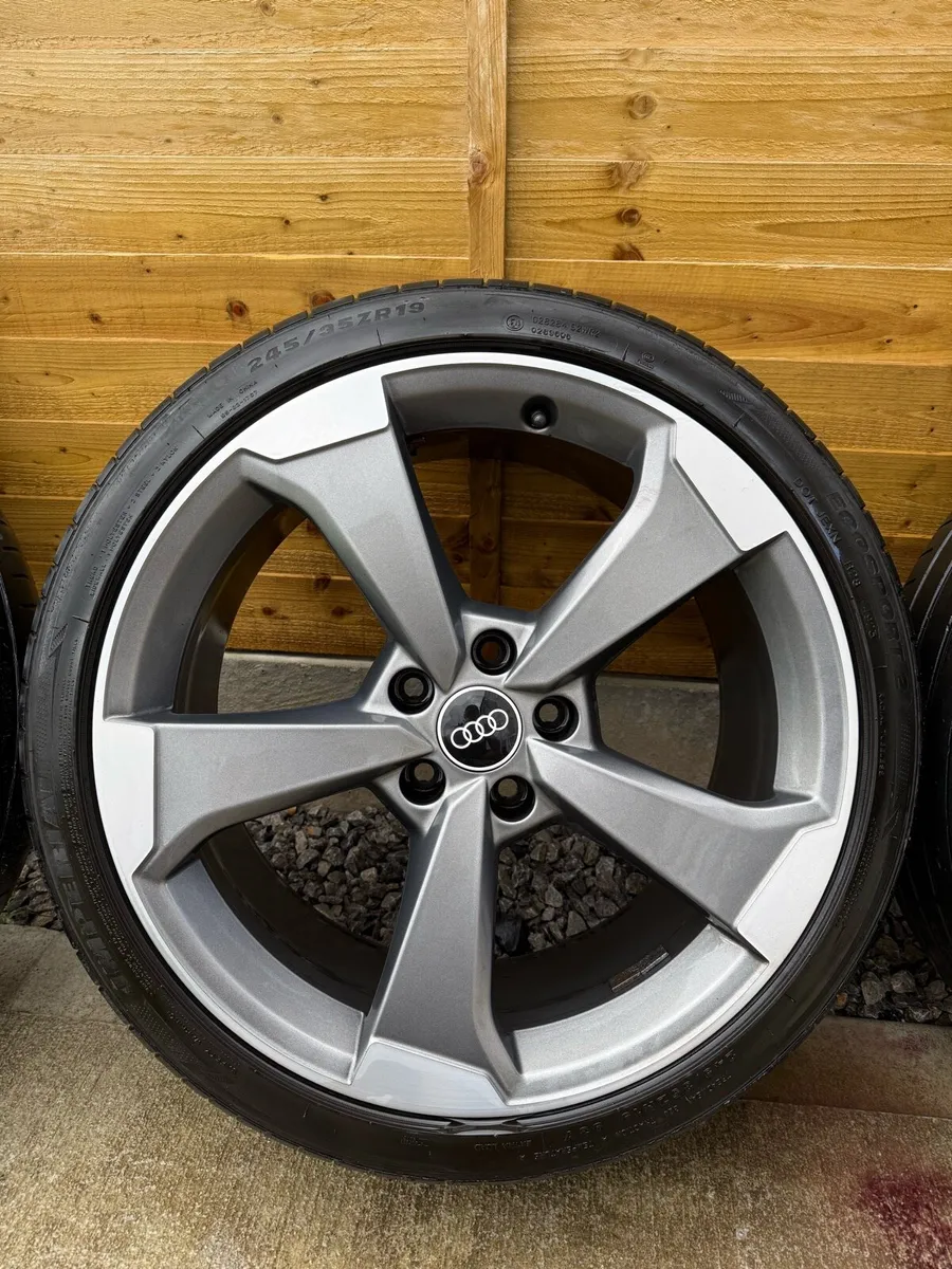 19” Audi TTRS wheels and tyres - Image 1
